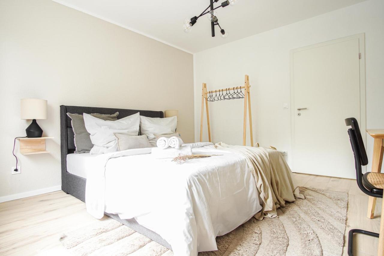 Homefy Feel-Good Apartment - Own Parking, Balcony And Garden 埃森 外观 照片