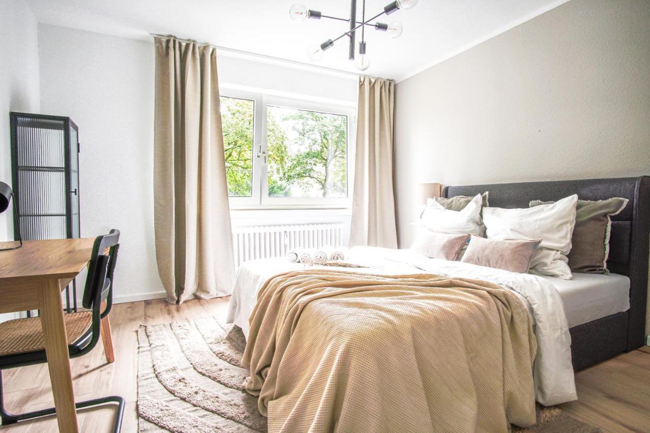 Homefy Feel-Good Apartment - Own Parking, Balcony And Garden 埃森 外观 照片