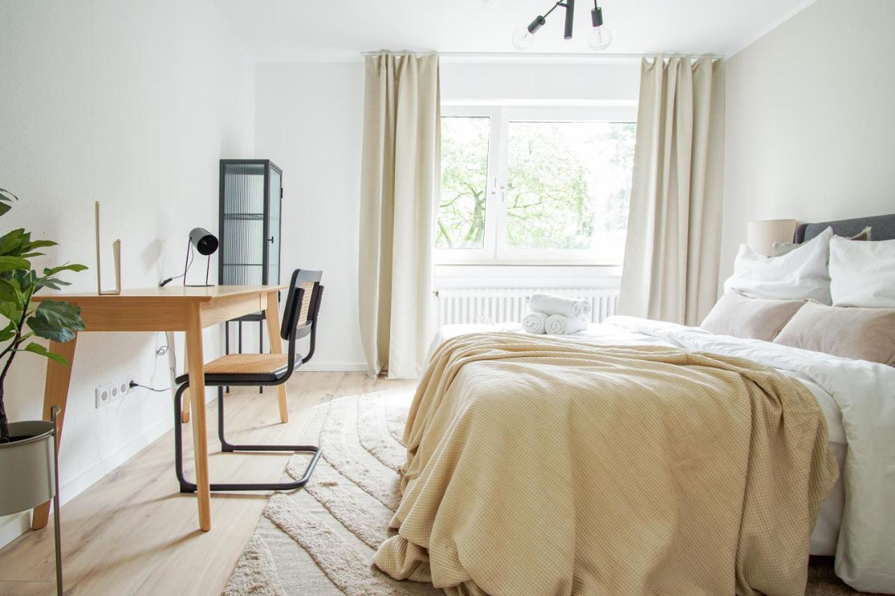 Homefy Feel-Good Apartment - Own Parking, Balcony And Garden 埃森 外观 照片