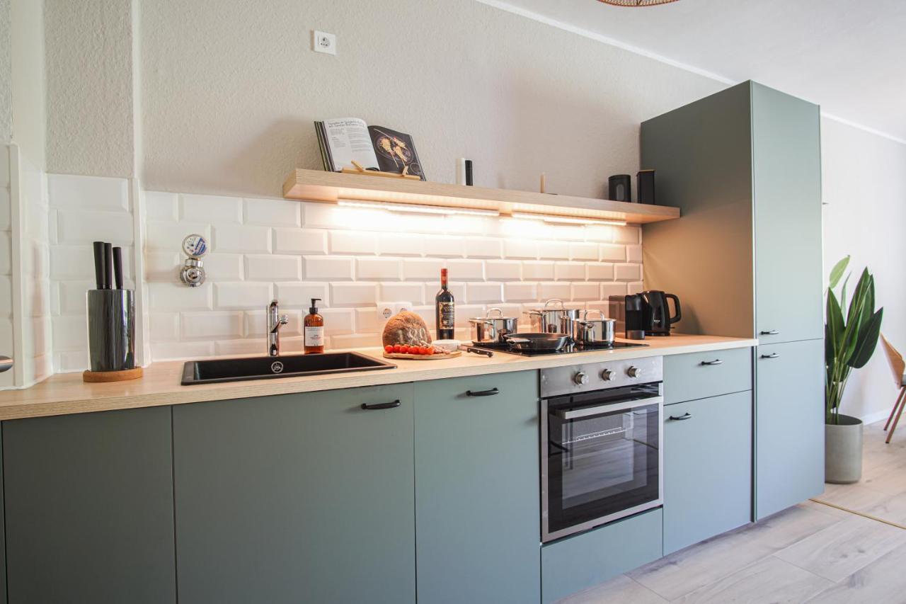 Homefy Feel-Good Apartment - Own Parking, Balcony And Garden 埃森 外观 照片