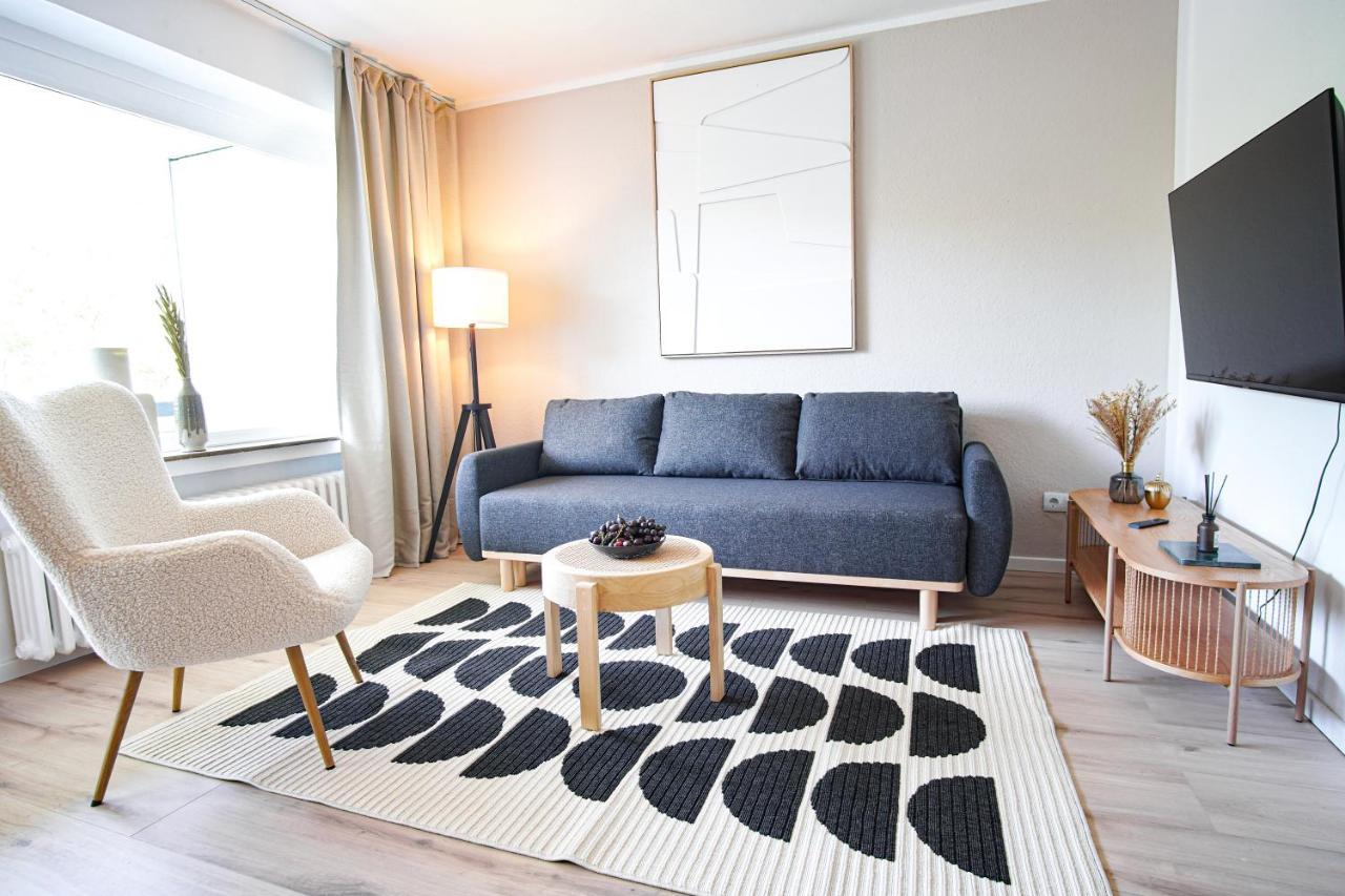 Homefy Feel-Good Apartment - Own Parking, Balcony And Garden 埃森 外观 照片